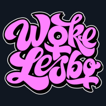 Woke Lesbo pink Design
